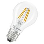 Ledvance Classic LED E27 Pera Filamento Chiara 3.4W 470lm - 827 Bianco Molto Caldo | Dimmerabile - Sostitutiva 40W