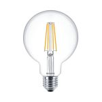 Philips MASTER Value LED Globe E27 120mm Filamento Chiara 5.9W 806lm - 927 Bianco Molto Caldo | Miglior resa cromatica - Sostitutiva 60W