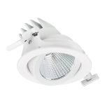 Philips Faretti LED LuxSpace Accent Compatto RS771B 14W 1700lm 36D - 930 Luce Calda | 130mm - Miglior resa cromatica
