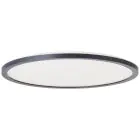Brilliant Brennan Luce da soffitto Plastica Nero Bianca 18W 2700lm - 827-840 CCT | 420mm - IP44 - A 3 Livelli Dimmerabile