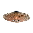 Good&Mojo Luce da soffitto Kalimantan Bambù Nero S | Adatto per 1x E27 