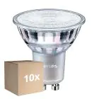 Confezione Multipack 10x Philips MASTER Value Faretti LED GU10 PAR16 3.7W 370lm 60D - 940 Bianco Freddo | Miglior Resa Cromatica - Dimmerabile - Sostitutiva 50W