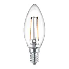 Philips Corepro LED Candela E14 Filamento Chiara 2W 250lm – 840 Bianco Freddo | Sostitutiva 25W