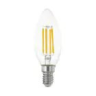 Eglo LED Candela E14 Filamento Chiara 2.2W 470lm - 830 Luce Calda -  | Sostitutiva 40W